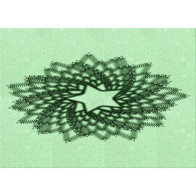 Ahgly Company Machine Washable Indoor Rectangle Transitional Mint Green Area Rugs, 8' x 12'