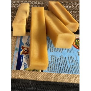 High Protein Natural Hard Cheese Dog Treats- Rocky Chew Alpine Bites , 4/Pack