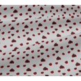 thumbnail image 4 of oneOone Tissu Jersey Coton Blanc Rouge Insecte Matériel de Couture Imprimé Tissu au Mètre 58 Pouces de Large, 4 of 4