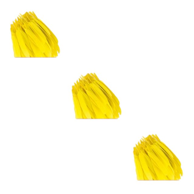 Maytalsory 100x DIY Boho Style Wild And Colorfast Feathers For Crafts Tear-resistant Yellow 3Set