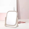 thumbnail image 4 of Vaidha Desktop Makeup Mirror Portable Small Mirror Female Dressing Table Desktop Princess Mirror Bedroom Student Dormitory Desktop Makeup Mirror, 4 of 6