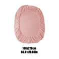 thumbnail image 3 of EGNMCR Drap-Housse Uni Lavé Pièce Protège-Matelas Anti-Cendre Housse de Protection Drap Housse Drap-Housse, 3 of 6