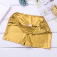 thumbnail image 4 of vastwit Girls Shiny Metallic Shorts Gymnastics Dance Shorts Gold 16, 4 of 5