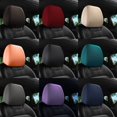 thumbnail image 4 of Premium Cloth Headrest Cover For Car Truck Suv Auto Universal Fit, 4 of 5