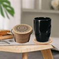 thumbnail image 4 of jifeng BolehDeals 12Pieces Cork Coasters Drink Absorbent Coasters 4 Inches Reusable Cup, 4 of 8