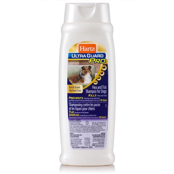 Hartz Ultraguard PRO Shampooing contre les Puces et les Tiques pour Chiens