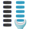 thumbnail image 1 of 11-Piece Pumice Stone Refill Set for Electric Foot Files - Efficient Exfoliating Replacement Heads for Removing Calluses & Dead Skin, Ensuring Soft, Smooth Feet with Comfortable, Convenient Use, 1 of 6