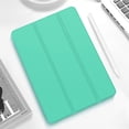 thumbnail image 1 of Tablet Case For 2020 iPad 10.2 Case iPad 8th 7th 9th Generation Cover PU Leather Tablet Cover for iPad 7 8 9 10.2 2019 2020 2021 Mint Green iPad 10.2 8th Gen, 1 of 6