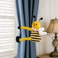 thumbnail image 4 of Honeybee Curtain Tieback Clips,Nylon Durable Anti-Deformation,Tool-Free Easy Installation,Secure Non-Slip Hold,For Drapery Windows Bedroom Nursery Home Office Decor, 4 of 6