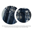 thumbnail image 4 of Daily Violete Curtains Foreign Trade Short Curtains Polyester Embroidered Curtains, 4 of 9