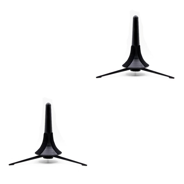 Maytalsory Support d'Exposition pour Trompette, Support Pliant pour Trompettes, Accessoire d'Instrument en Laiton, Support Trépied, Accessoires, Ensemble de 2