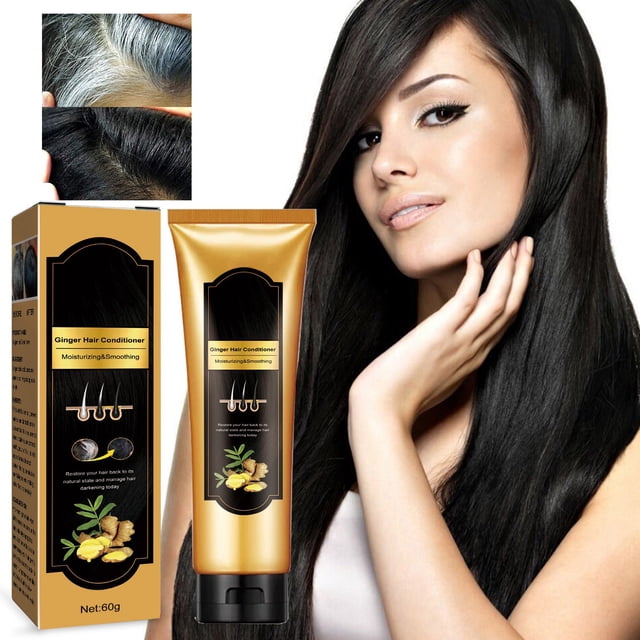 Dvkptbk Conditioner Ginger Moisturizing Hydrating Repairing Hair From White Conditioner