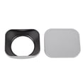 thumbnail image 2 of Metal Square Lens Hood, Aluminium Alloy Lens Shade with Cap, Scratch Proof Lens Hood Protector Easy to Install for SLR Cameras DSLR Cameras, 2 of 7