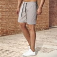thumbnail image 2 of Plebaso Men's Quick Dry Shorts Drawstring Athletic Running Shorts Lightweight Summer Beach Sports Shorts, 2 of 4