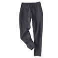 thumbnail image 1 of VEKDONE Womens Linen Long Pants Dark Gray XL, 1 of 7