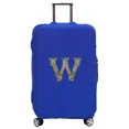 thumbnail image 1 of Housse de Valise Lavable Housse de Protection Étui Anti-Rayures Housse Adaptée Motif Imprimé Graphique Convient à 18-32 Pouces 8Graphic Letter W TG, 1 of 6