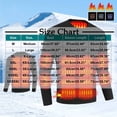 thumbnail image 3 of Lovzfmll Men's 22-Zone Smart Heating Thermal Underwear Set with USB Charging, Ultra-Warm Fleece Lined Base Layer for Extreme Cold Weather, 3 of 7