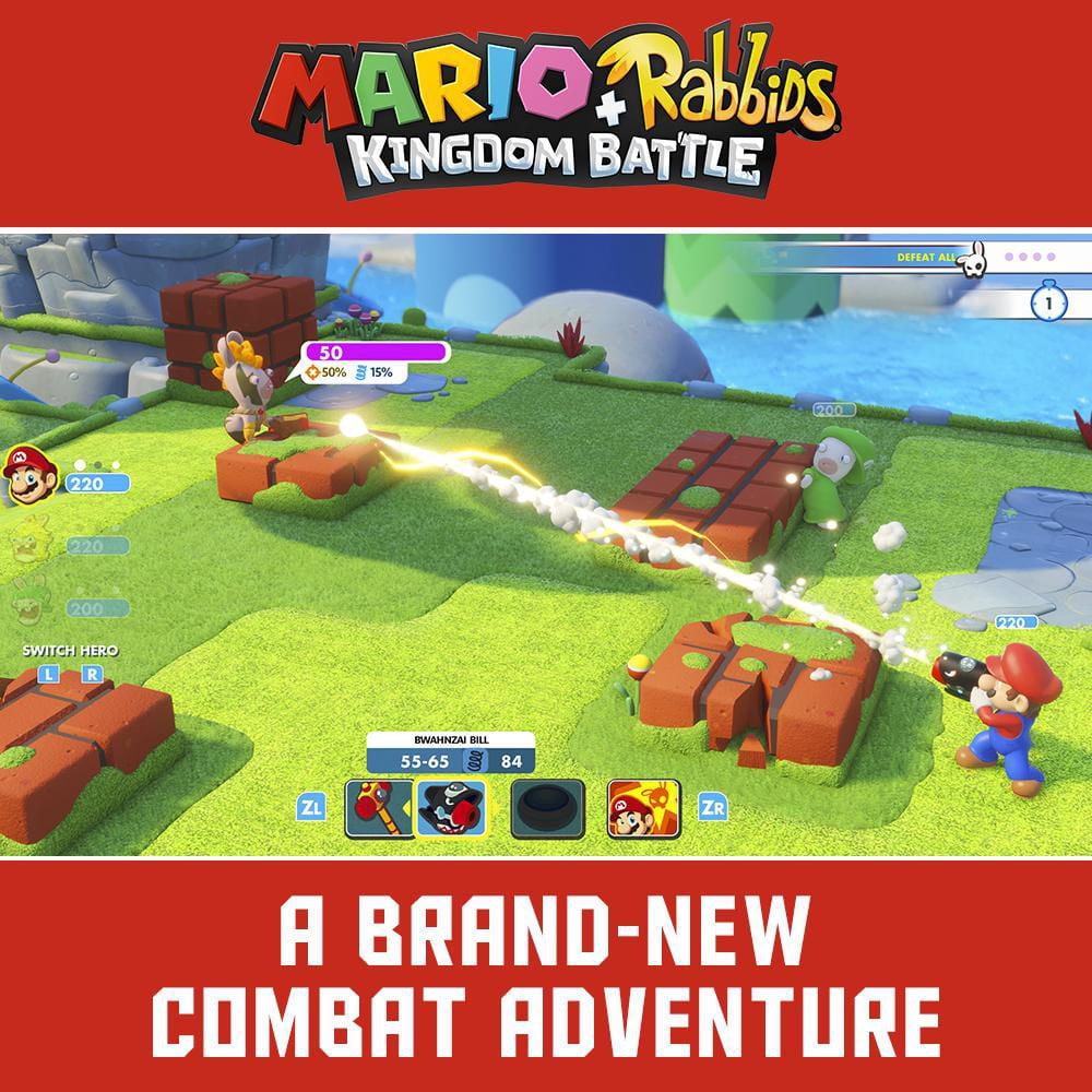 Jeu vidéo Mario Rabbids Kingdom Battle pour (Nintendo Switch) - CODE IN BOX