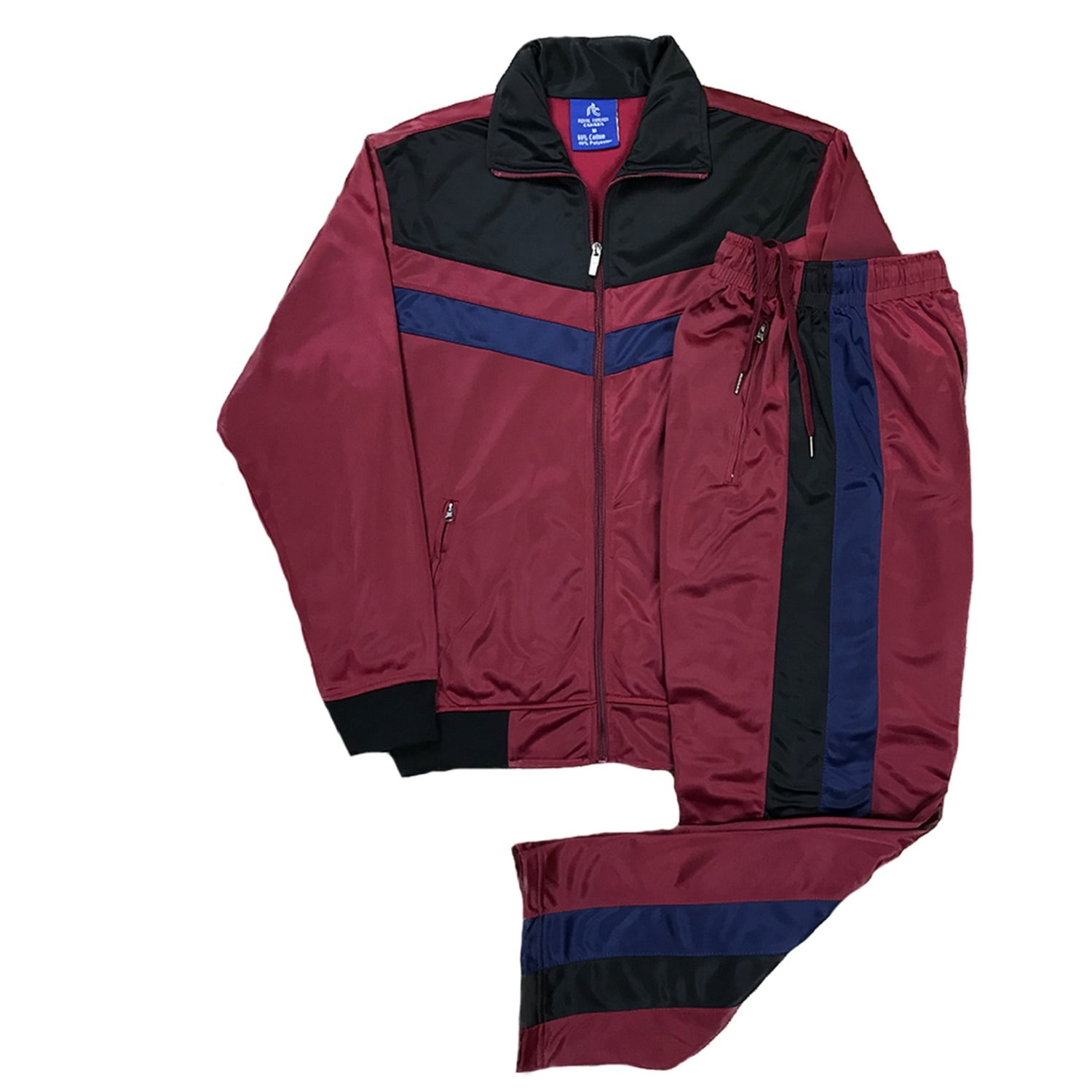 Men's RT Glad Active Jogging Track Jacket & Track Pants Outfit Suit
