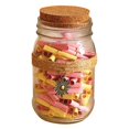 thumbnail image 1 of Wishing Bottle Glass Decorative: Small Cork Jar Letter Bottle with Message Paper, 1 of 7