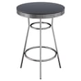 thumbnail image 2 of Winsome Summit Round Pub Table, Black & Chrome - 93030, 2 of 8