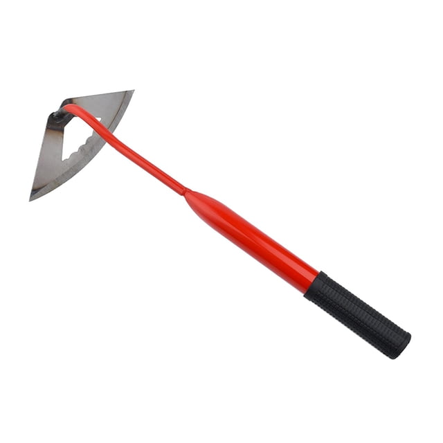Almencla Houe Manuelle Outil de Jardin Conception en Acier Robuste pour Poignée Ergonomique Idéal pour 17 cm