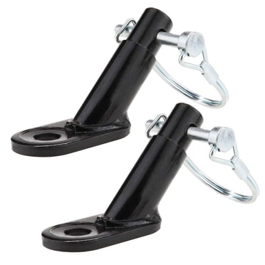 KAKOWELY Accessoire de Remorque de Vélo 2 Pcs Tête de Dessin d'Attelage de Vélo en Fer Remplacement Coupleur de Remorque Métal Accessoire d'Attelage de Remorque de Vélo 3.27"X2.17"X1.13 Pouces