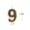 A, variant on Linnome Gold Macaron Number Birthday Candles Pearl Decor Wax for Cake Celebration Party Supplies 3.54x2.36x0.78in