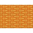 thumbnail image 1 of Ahgly Company Tapis Rectangulaire Lavable en Machine Intérieur Transitionnel Orange Rouge Orange, 5 Pieds x 8 Pieds, 1 of 7