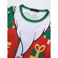 thumbnail image 2 of Innerwin T-Shirt de Noël à Manches Longues pour Hommes, Col Rond, Mode Basique, Cadeau 2TG, 2 of 3