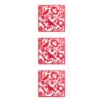 thumbnail image 2 of ZheElen 4piece Lightweight Hanging Divider Screens For Versatile Space Foldable Red Bird Chart 3Set, 2 of 6