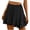 AA-Black, variant on QATAINLAV Flowy Ruffle Mini Skirts for Women Casual Tie Front High Waisted Tiered Short Skirts Trendy Summer Skorts Blue L Spring Savings