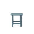 thumbnail image 3 of Tanfly Teal Side Table 100% Weather-Resistant Polycarbonate, UV Protected, Indoor & Outdoor Use, 3 of 3