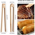 thumbnail image 5 of DEBGFS 2 Pieces Magnetic Bamboo Toaster 8.7 Inch Wooden Kitchen Toast for   Natural Bamboo Kitchen Utensils, 5 of 5