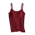thumbnail image 4 of Women's Seamless Bralette Camisole - Built-in Pads, Backless Design, Breathable Fabric & Versatile Inner Tank for Backless Outfits, 4 of 4