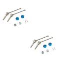 thumbnail image 3 of Xingzhi Front Drive Shaft Coupler 1:12 Remote Control Car Upgrade Parts Repair Blue 2Set, 3 of 6