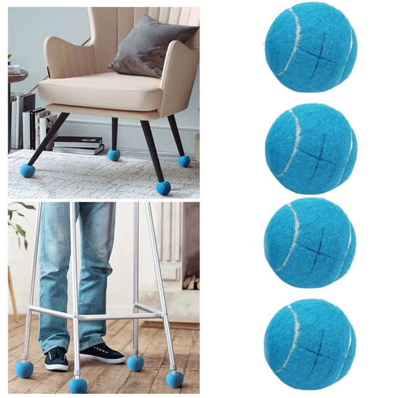 ProtectionPremium Housses de Protection pour Pieds de Meubles – Housses de Tennis Prédécoupées pour Sol (4) Extrémités