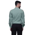 thumbnail image 2 of BESTMAN Printed Cotton Shirts For Men Long Sleeve Slim Fit Formal Shirt For Boy, 2 of 5