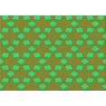 thumbnail image 1 of Ahgly Tapis Rectangulaire Lavable en Machine Vert Olive, 4 Pieds x 6 Pieds, 1 of 7