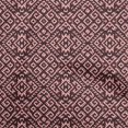 thumbnail image 1 of oneOone Cotton Silk Maroon Fabric African Aztech Craft Projects Decor Fabric Printed By The Yard 42 Inch Wide, 1 of 4