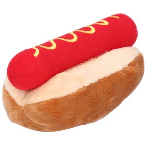 Peahefy Pet Jouet,Soft En peluche Jouet de chien chaud Forme de chien amovible Son exquis Jouets de poupée pour chiens de chats,Sooft en peluche Jouette de chien