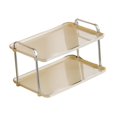 thumbnail image 4 of DOLITY Support à Gâteaux Fruits Rangement Maison 2 Niveaux Multifonction avec Poignées Spécialité Beige, 4 of 9