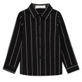 thumbnail image 1 of EGNMCR Blouse pour Enfants, Blouse & Chemise à Manches Longues Col Rabattu Mode Décontractée pour Bébés Garçons, 1 of 5