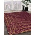 thumbnail image 3 of Ahgly Company Tapis Rectangulaire Lavable en Machine Intérieur Transitionnel Rouge Châtaigne, 8 Pieds x 12 Pieds, 3 of 7