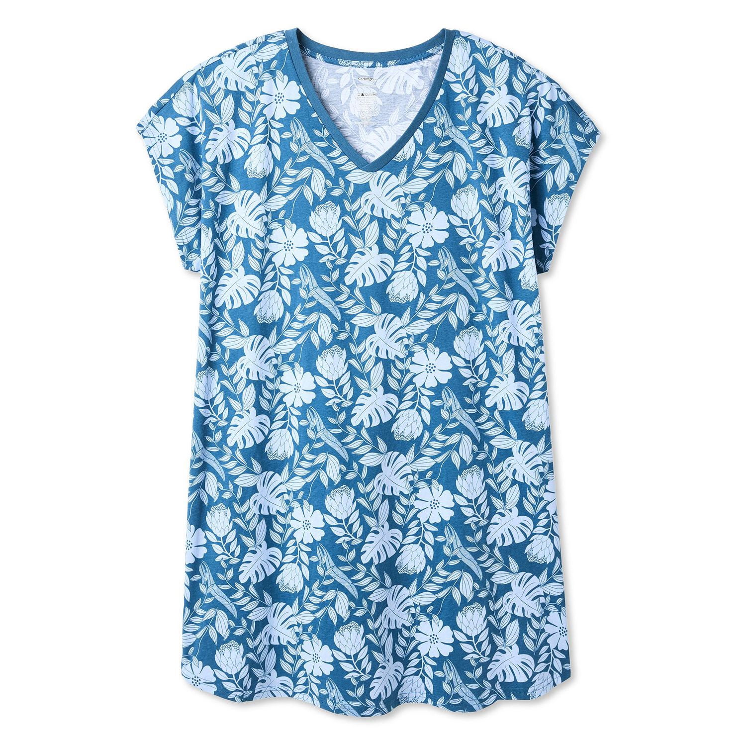 George Women's Plus V-Neck Nightshirt