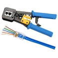 thumbnail image 2 of axGear RJ45 Outil à Écraser Pass Through Cat5 Cat5e Cat6 Outil à Écraser pour RJ45/RJ12 Régulier, 2 of 7