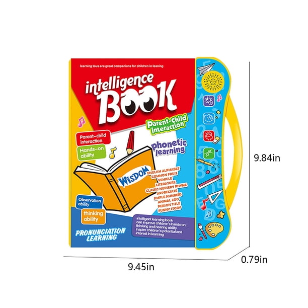 Abc Sound Book Interactive Educational Toy For Toddlers Learning