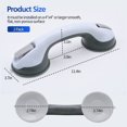 thumbnail image 4 of PIPETPET 2Pack 12" Shower Grab Bars -Bathroom Grab Bars Antislip Bath Safety, 4 of 7