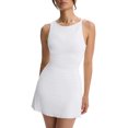 thumbnail image 1 of Lymayter Robes Décontractées pour Femmes Robe Camisole Couleur Unie Confort d'Été Robes Ventilées pour Femmes, 1 of 9