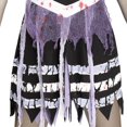 thumbnail image 2 of Zombie Fear Leader Halloween Costume for Children, Girls Size L (10/12), by Fun World, 2 of 8